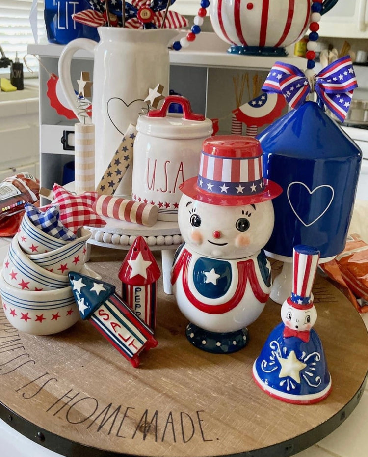 Rae Dunn Americana, July 4th Home Decor