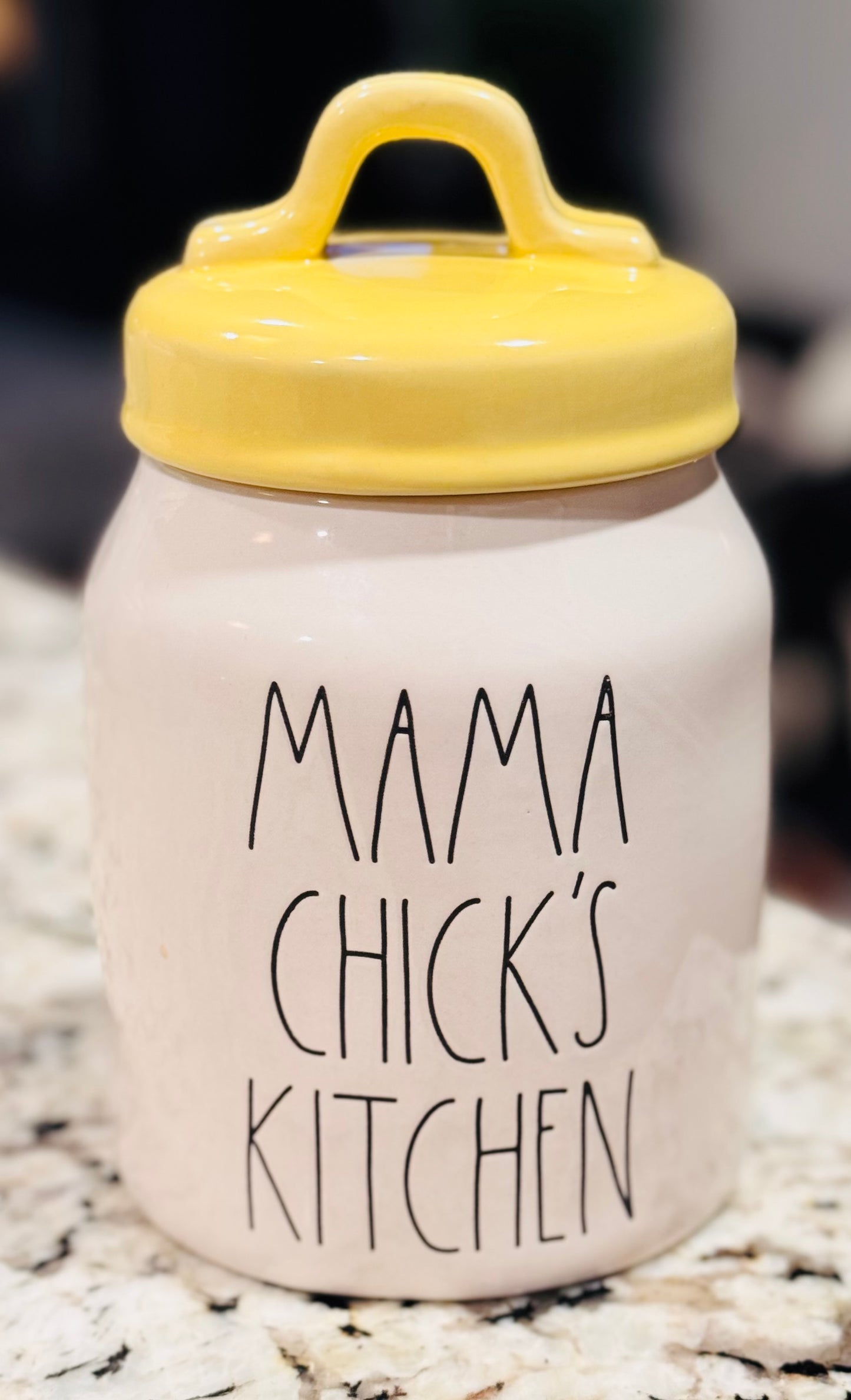 New Rae Dunn ceramic Easter canister decor MAMA CHICK’S KITCHEN