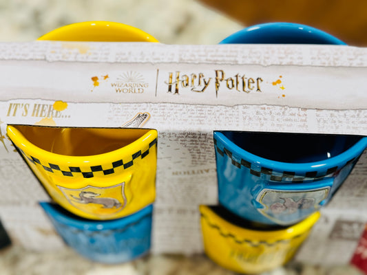 New Rae Dunn x Harry Potter 4-piece House ramekin dish/bowl set