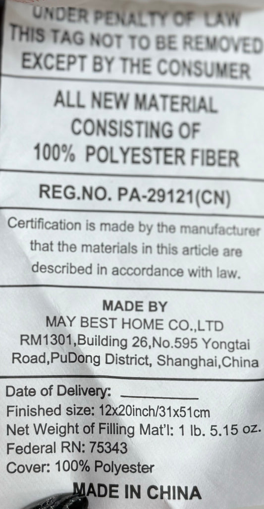 New Shabby Chic blue ruffled throw pillow My favorite people call me MIMI