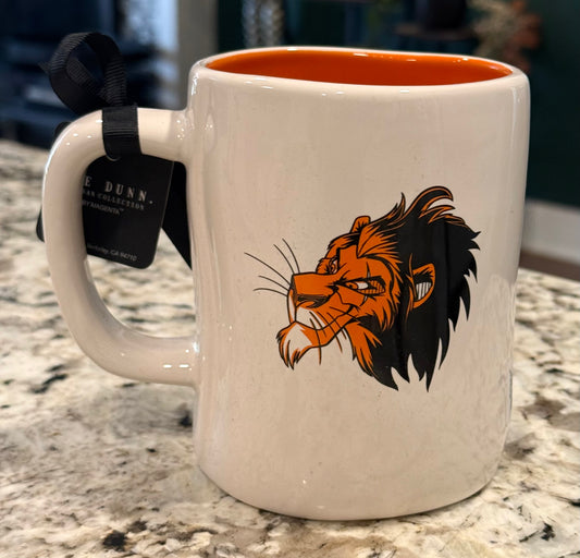 New Rae Dunn x Disney’s Lion King ceramic coffee mug LONG LIVE THE KING