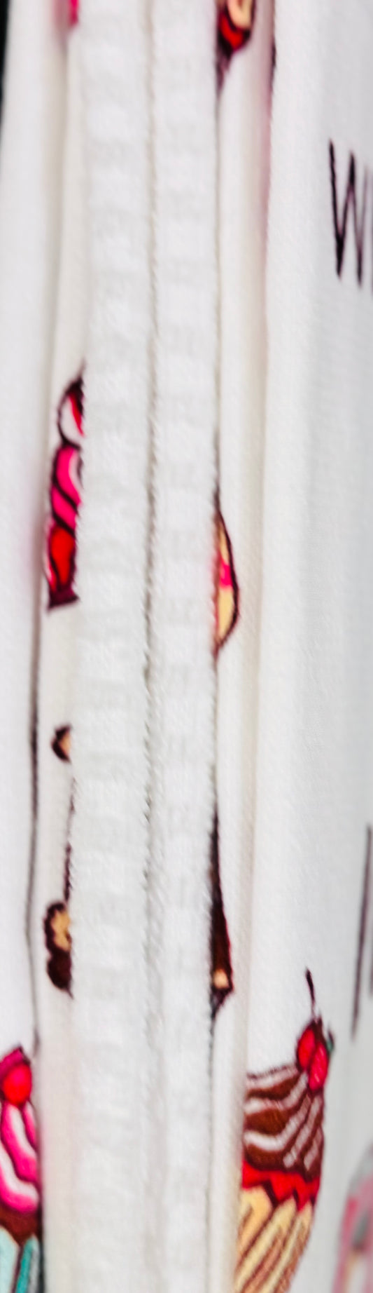 New 3-piece kitchen ice cream summer dish towel set WHAT HAPPENS AT MIMI’S STAYS AT MIMI’S