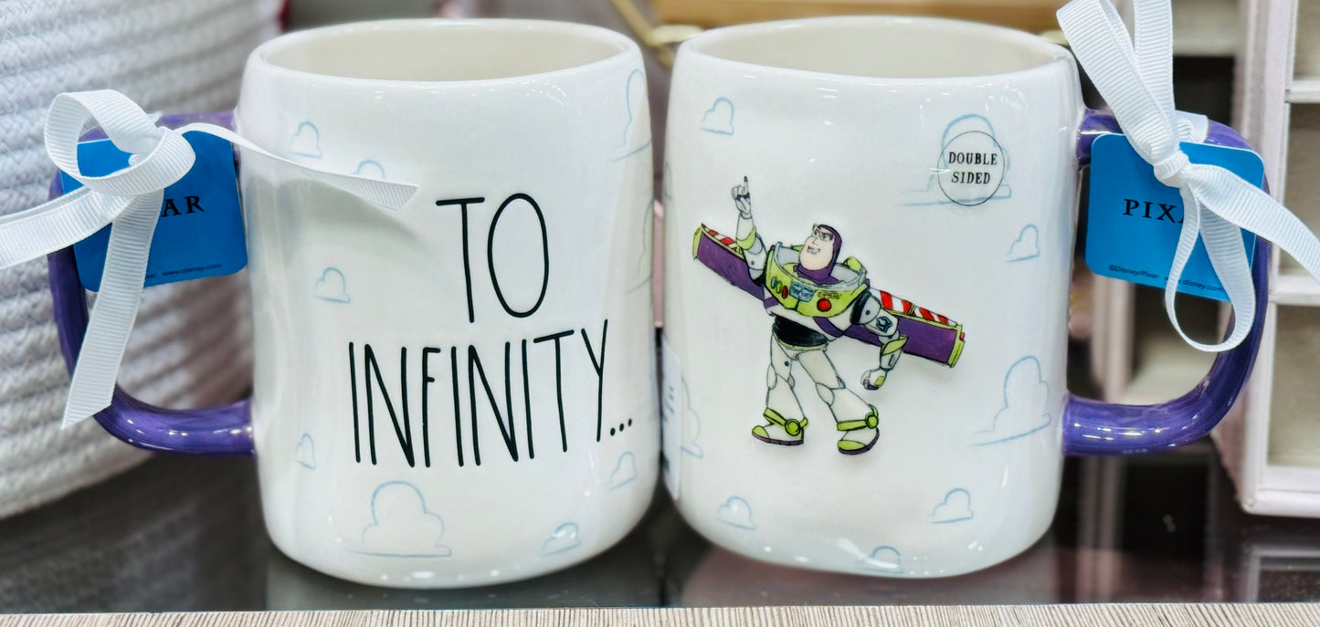 New Rae Dunn x Pixar’s Toy Story TO INFINITY… New style Buzz coffee mug