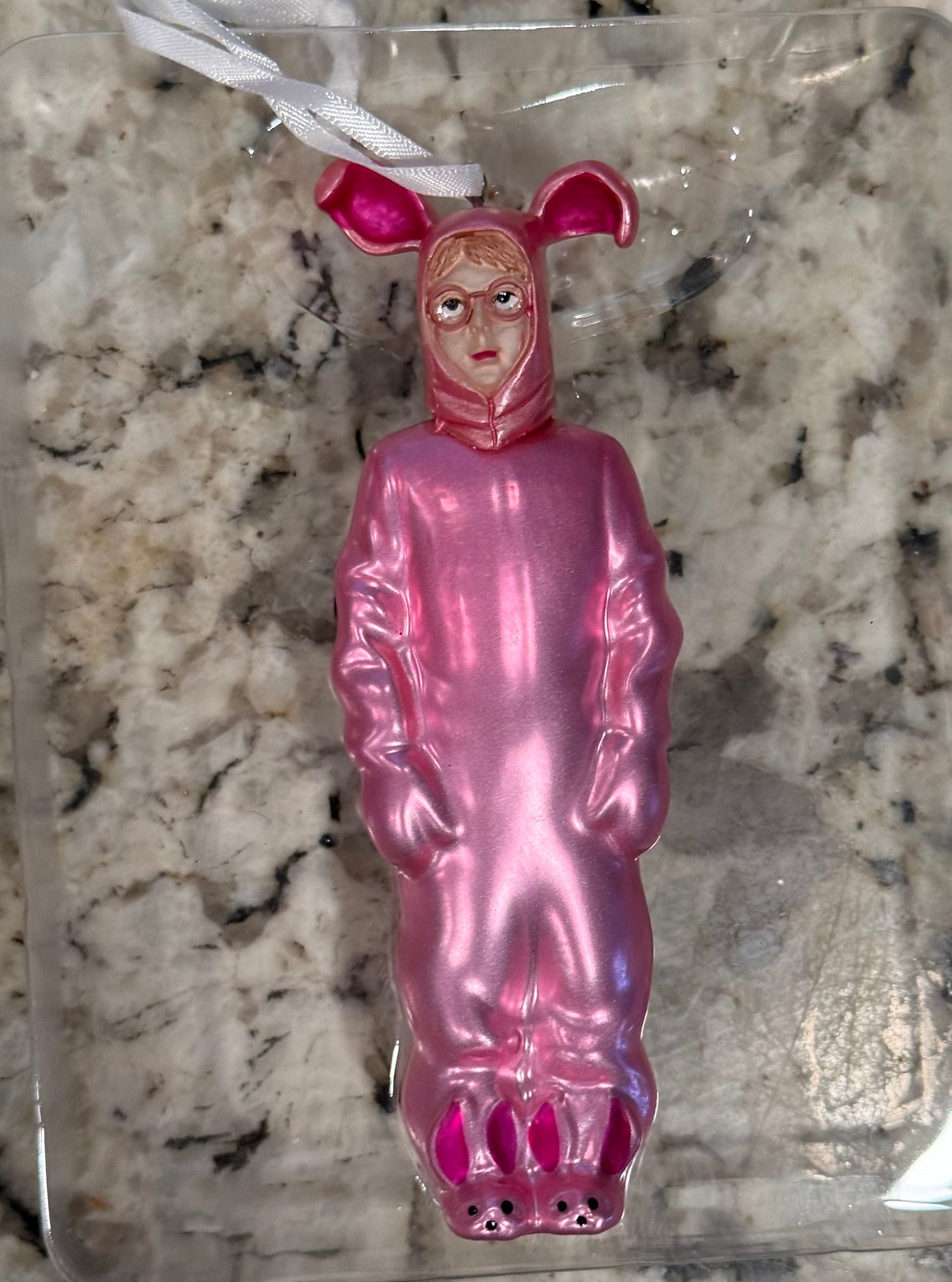 New in boxes Hallmark A Christmas Story 2-piece ornament set LAMP LEG & RALPHIE