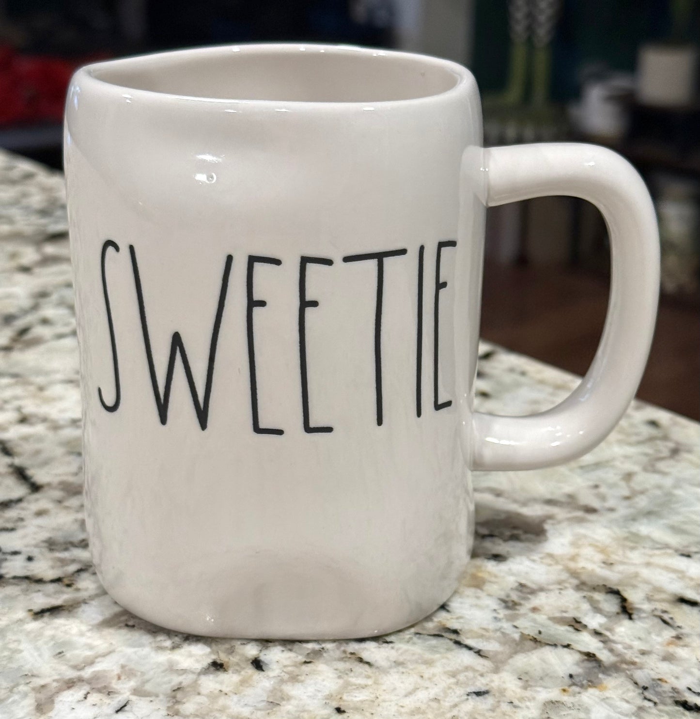 New Rae Dunn white ceramic SWEETIE coffee mug