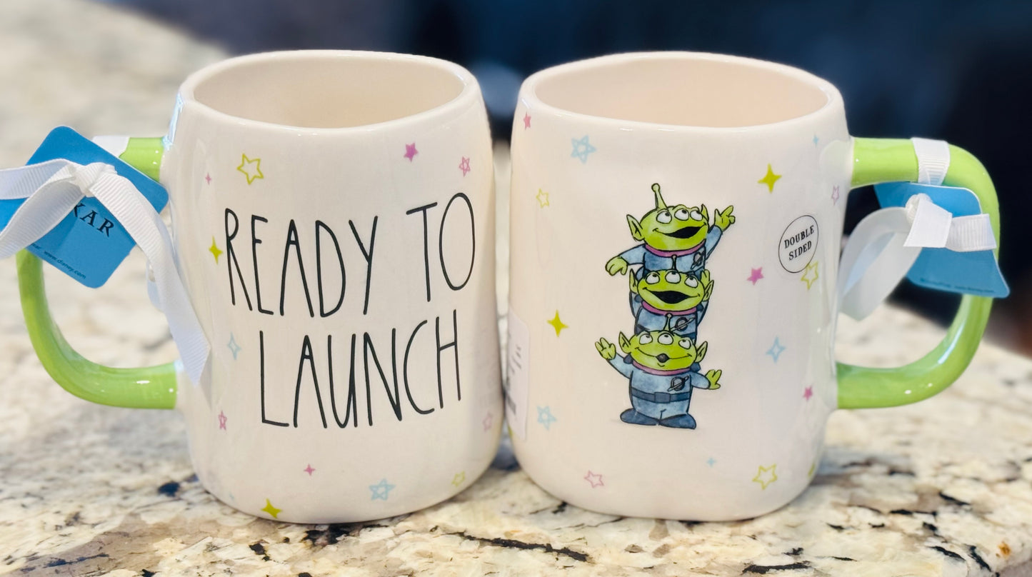 New Rae Dunn x Pixar’s Toy Story READY TO LAUNCH coffee mug