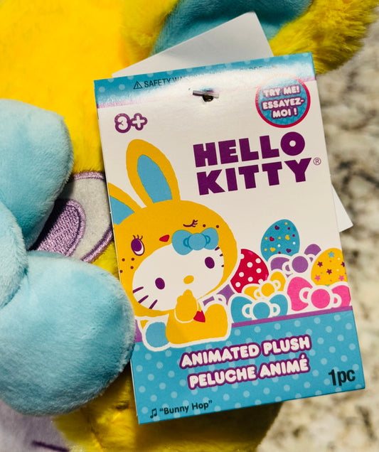 New Easter Hello Kitty yellow bunny suit side stepper