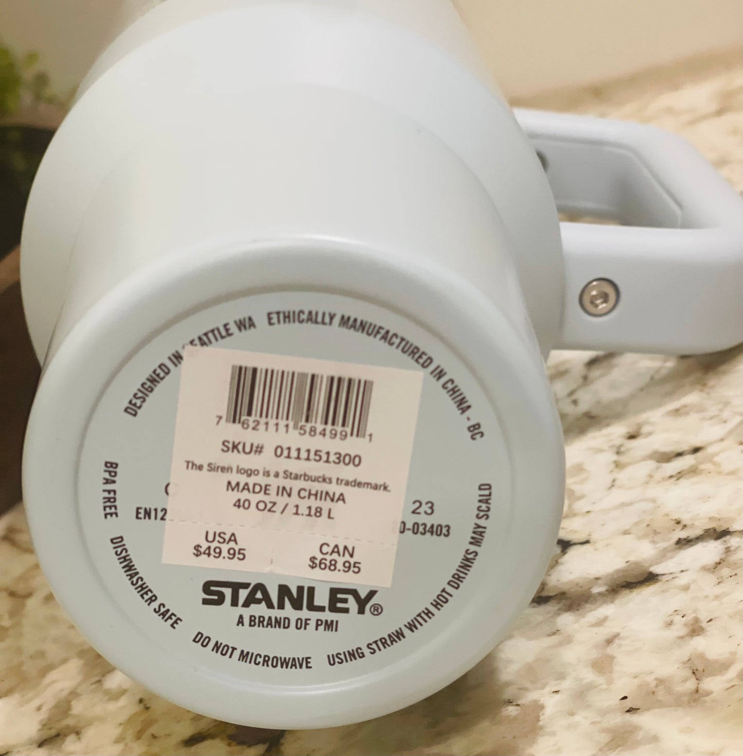 New Release Spring blue Stanley x Starbucks 40oz collaboration