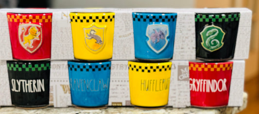 New Rae Dunn x Harry Potter 4-piece House ramekin dish/bowl set