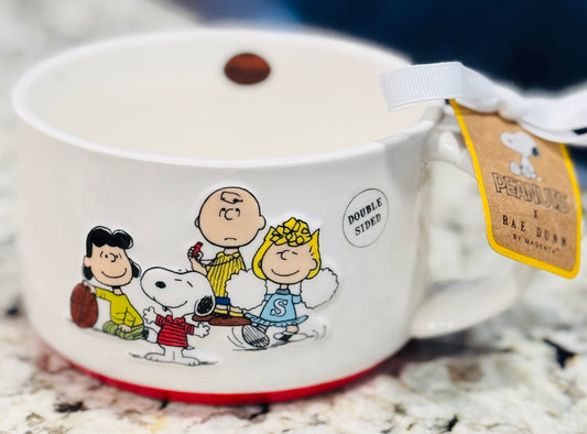 New Rae Dunn x Peanuts Snoopy #1 TEAM ceramic soup mug