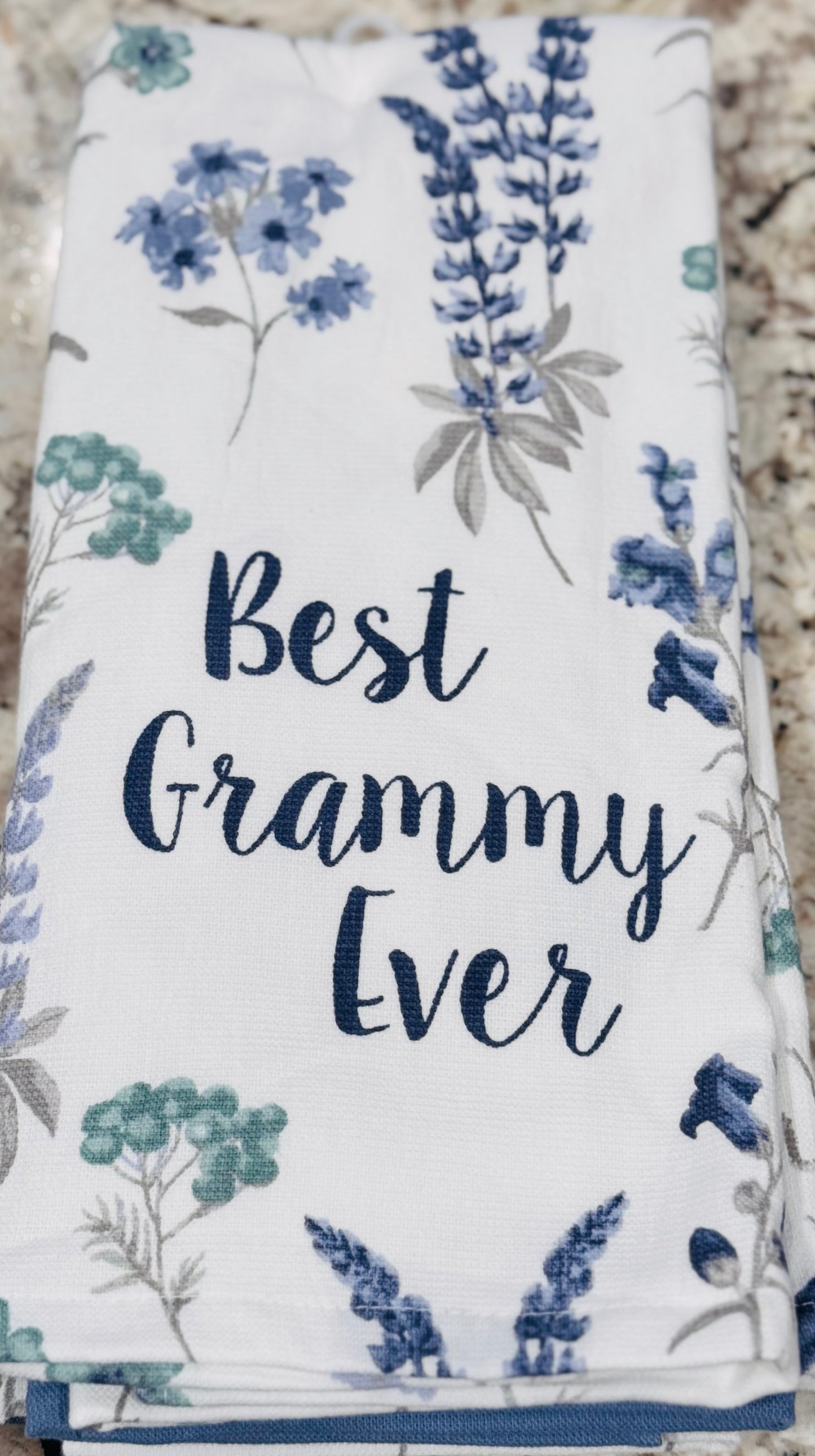 New 3-piece kitchen dish towel set BEST GRAMMY EVER