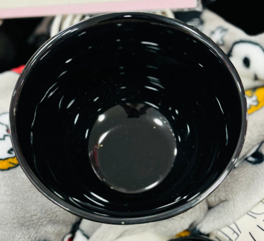 New release! Rae Dunn black iridescent ceramic Halloween bowl HOCUS POCUS