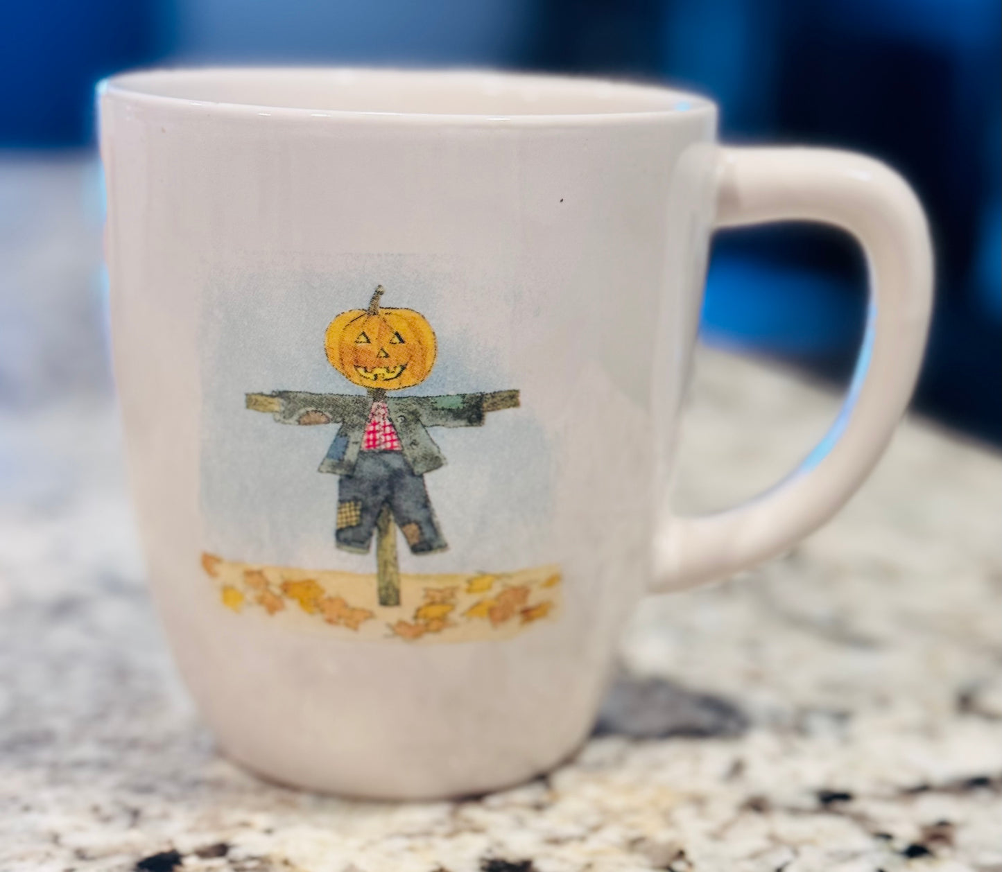 Rae Dunn ceramic Halloween decor coffee mug TRICK OR TREAT