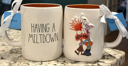 New Rae Dunn x Pixar’s Inside Out ceramic coffee mug HAVING A MELTDOWN