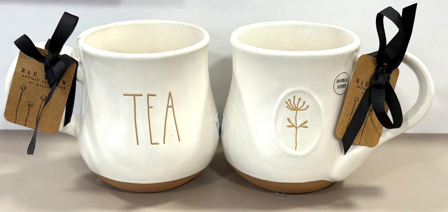 New Rae Dunn ceramic mug TEA