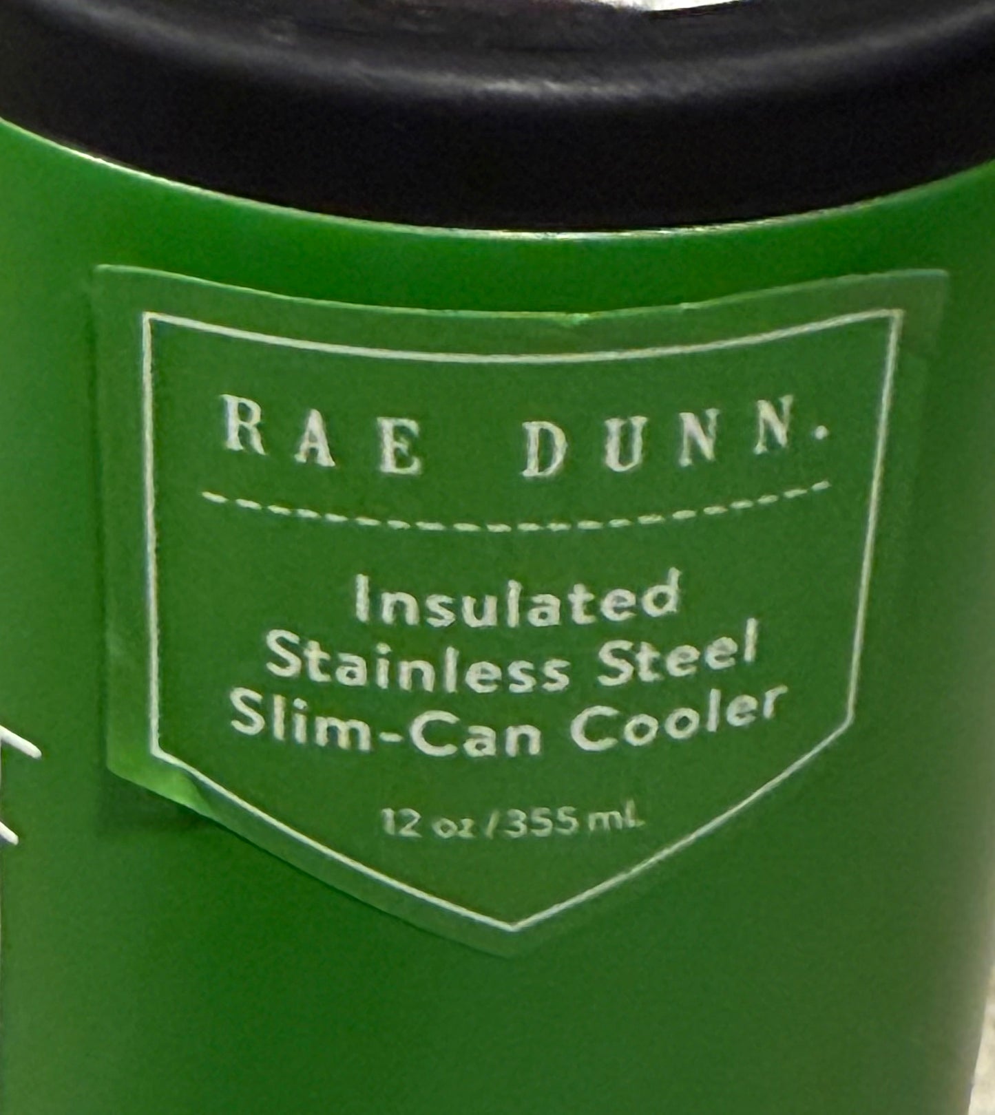 New Rae Dunn St. Patrick’s Day insulated stainless sl can holder KISS ME I’M IRISH
