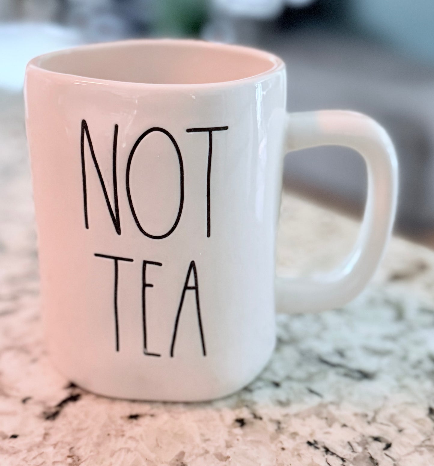 New Rae Dunn ceramic coffee mug-NOT TEA