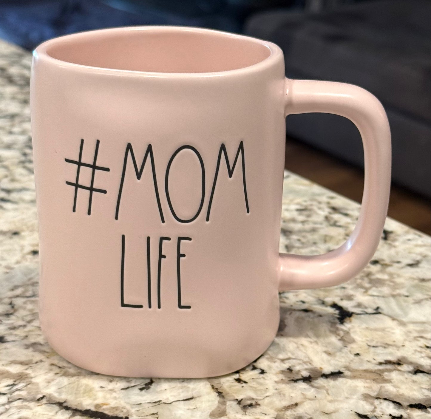 New Rae Dunn pink ceramic coffee mug #MOMLIFE