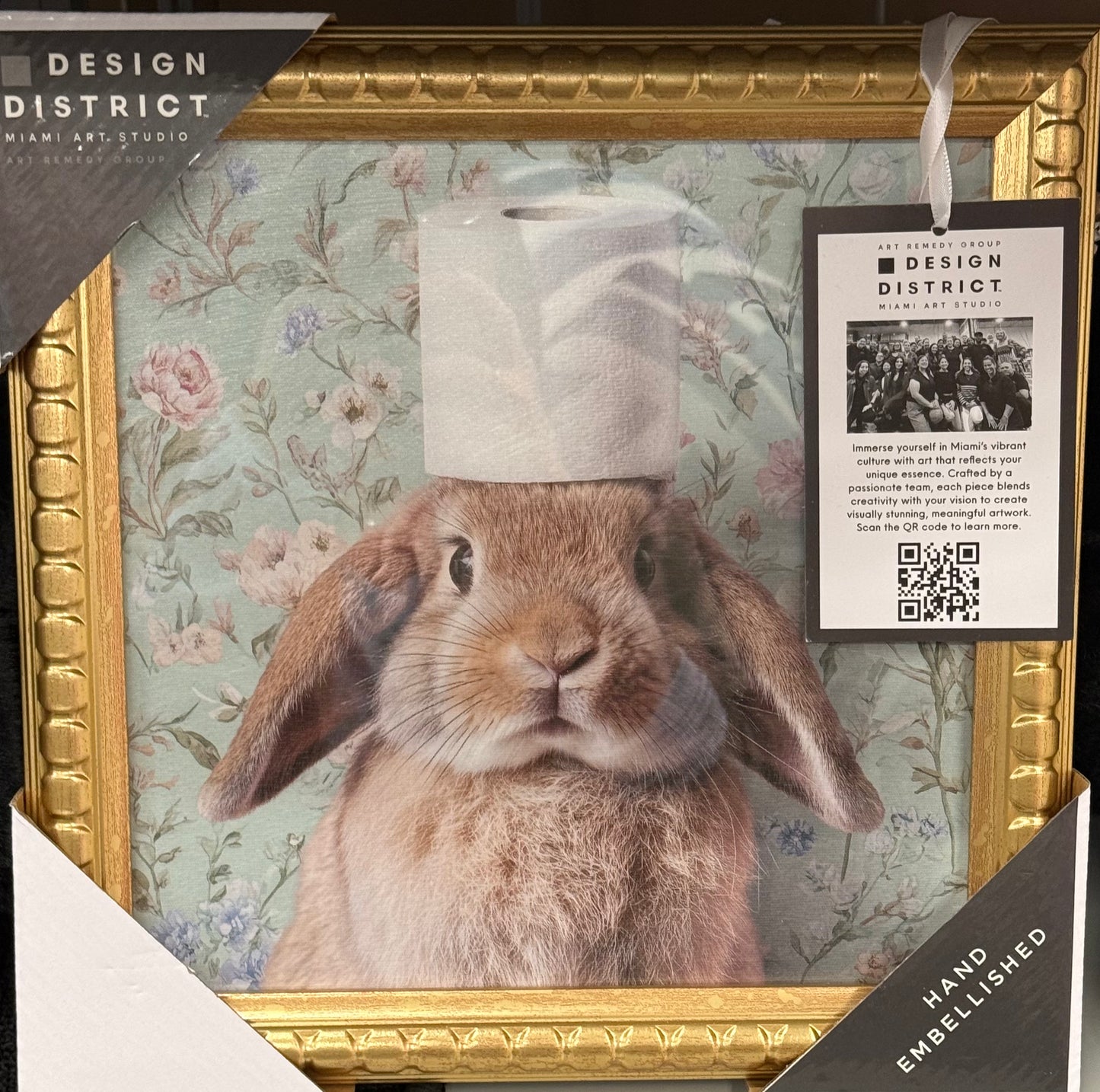 New Design District Easter bathroom picture decide-BUNNY 12.25x12.25