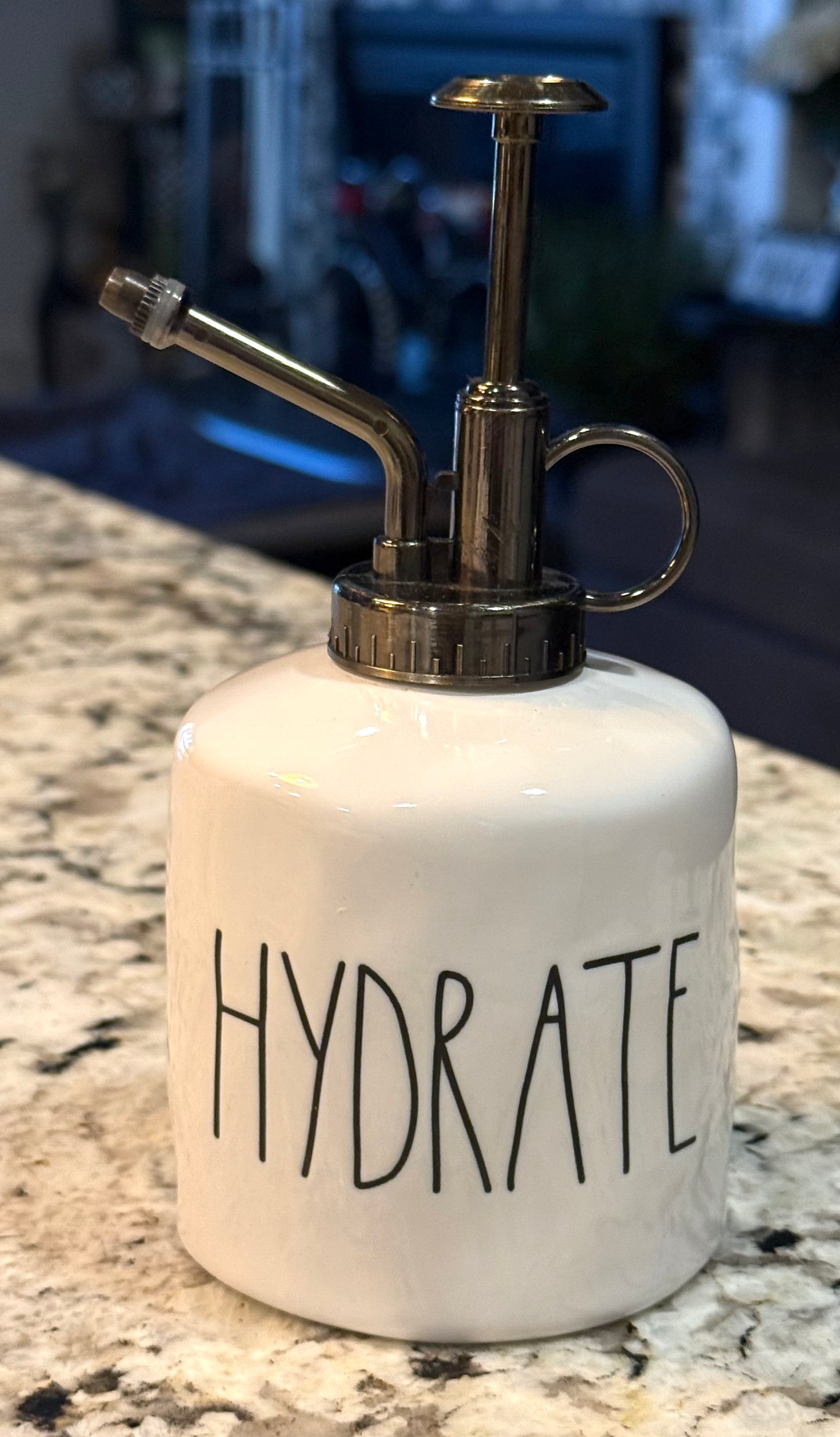 New Rae Dunn white ceramic garden/plant mister HYDRATE