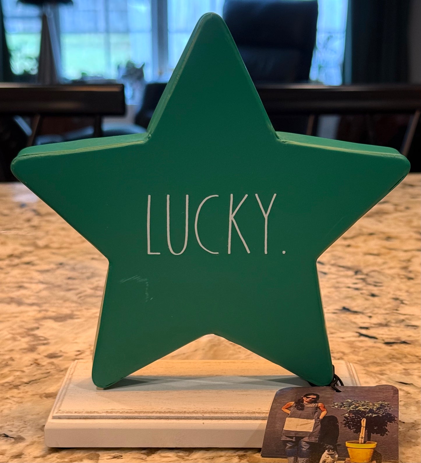 New Rae Dunn St. Patrick’s Day decor Star LUCKY.