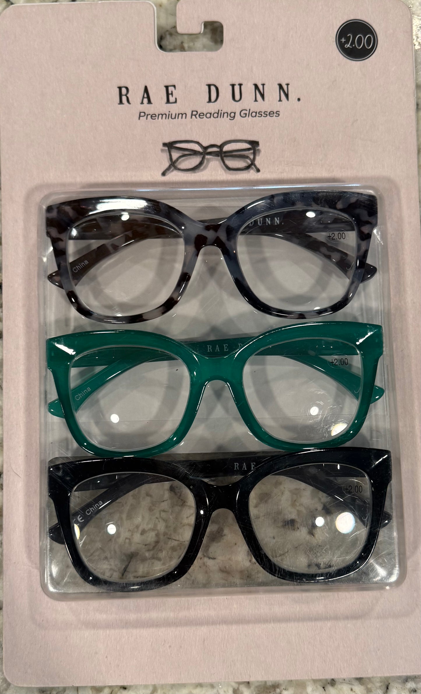 New Rae Dunn reading glasses gift set 2.0 power