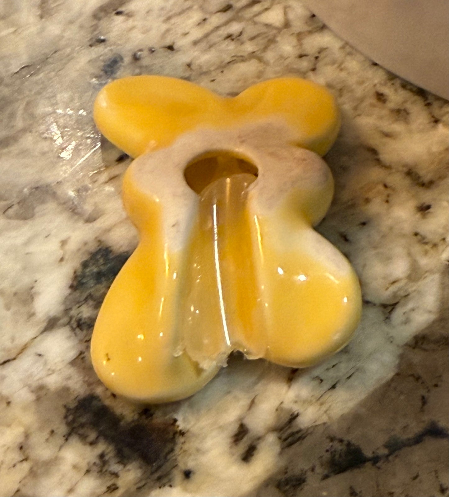 Rae Dunn large ceramic green garden planter decor BUTTERFLIES WELCOME