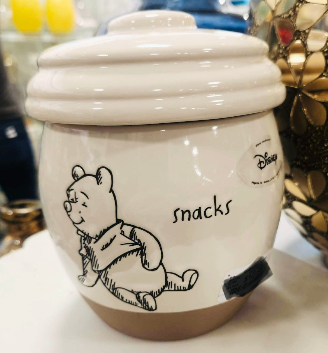 New Rae Dunn x Disney’s Winnie the Pooh ceramic SNACKS canister
