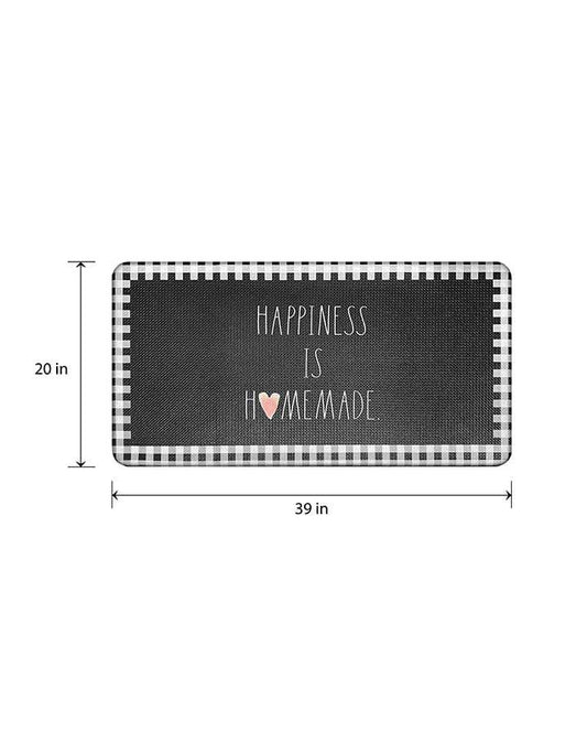 New Rae Dunn 20" x 39" Happiness is Homemade" anti fatigue mat