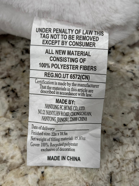 New large ghost pillow Halloween home decor I’D RATHER BE AT HOMEGOODS