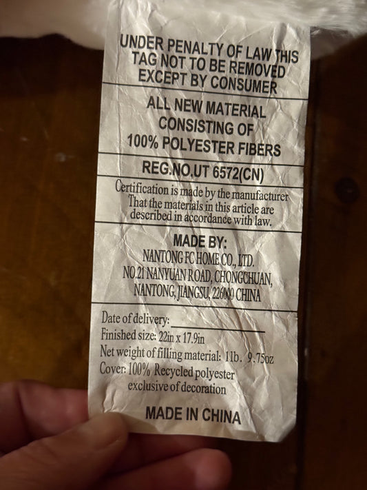 New Martha Stewart fall ghost pumpkin latte coffee pillow decor, pink knit hat