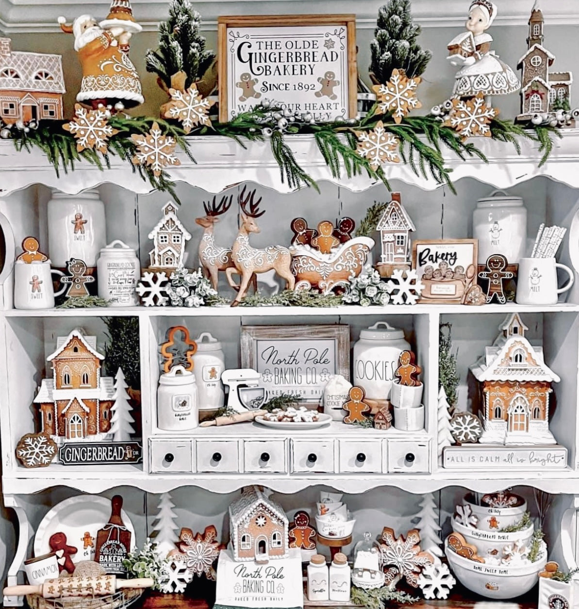 Rae Dunn All you need for Christmas- home decor & ceramic