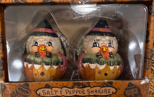 New release Joanna Parker ceramic fall turkey salt and pepper shaker set