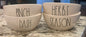 New Rae Dunn white ceramic 4-piece mini bowl set PINCH, DASH, HERBS, SEASON
