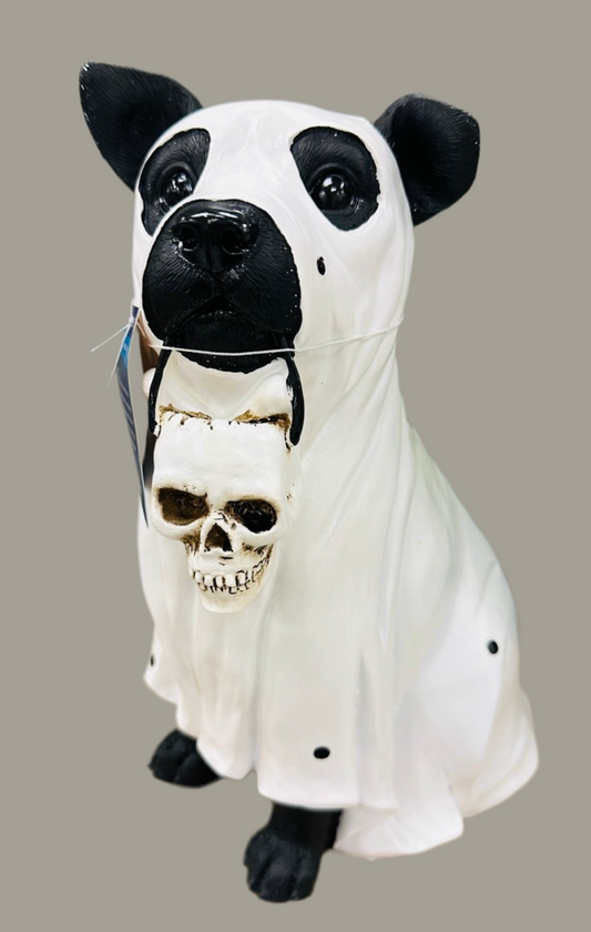 New resin ghost lab Halloween costume decor piece 11”