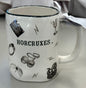New Rae Dunn x Harry Potter ceramic coffee mug HORCRUXES.