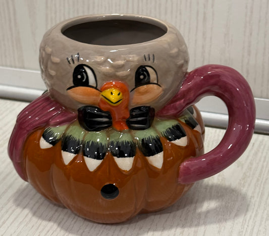 New release Joanna Parker ceramic fall coffee mug-turkey