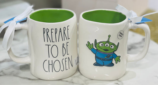 New Rae Dunn x Pixar’s Toy Story claw ceramic coffee mug PREPARE TO BE CHOSEN