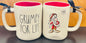 New Rae Dunn x Disney’s Snow White & The Seven Dwarfs ceramic coffee mug GRUMPY FOR LIFE