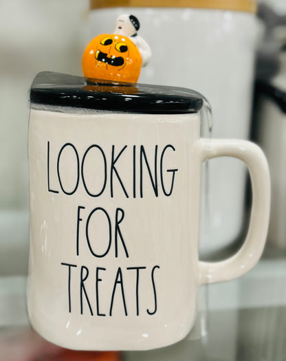 New Rae Dunn x Peanuts Snoopy Halloween decor ceramic coffee mug