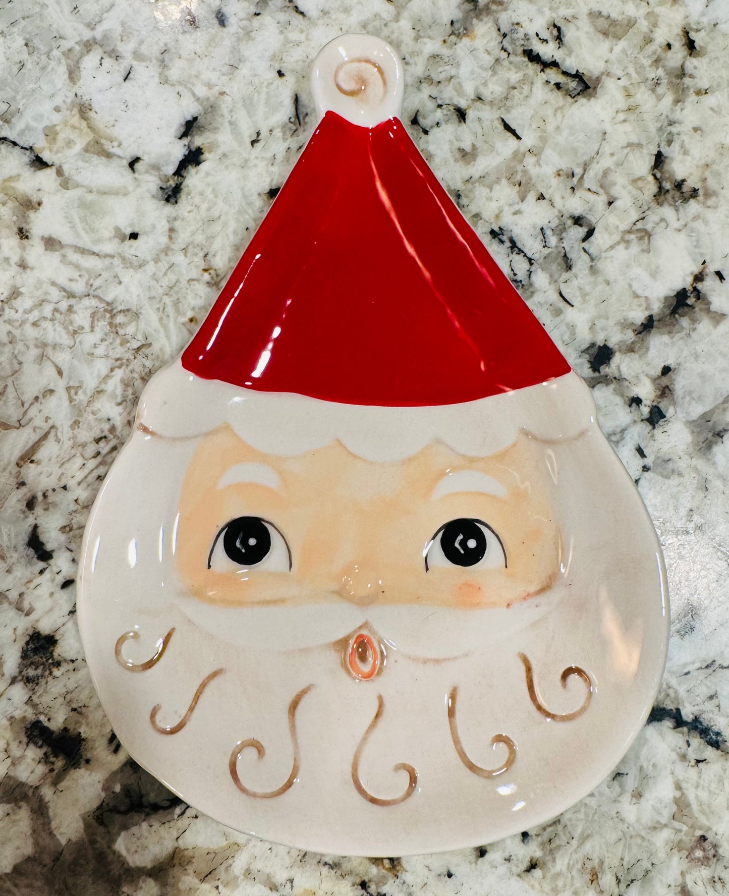 New Joanna Parker Santa spoon rest holder