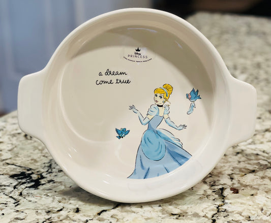 New Rae Dunn x Disney’s CINDERELLA A Dream Come True ceramic baking dish