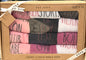 New Rae Dunn 12-pack girl power pink variety ankle socks