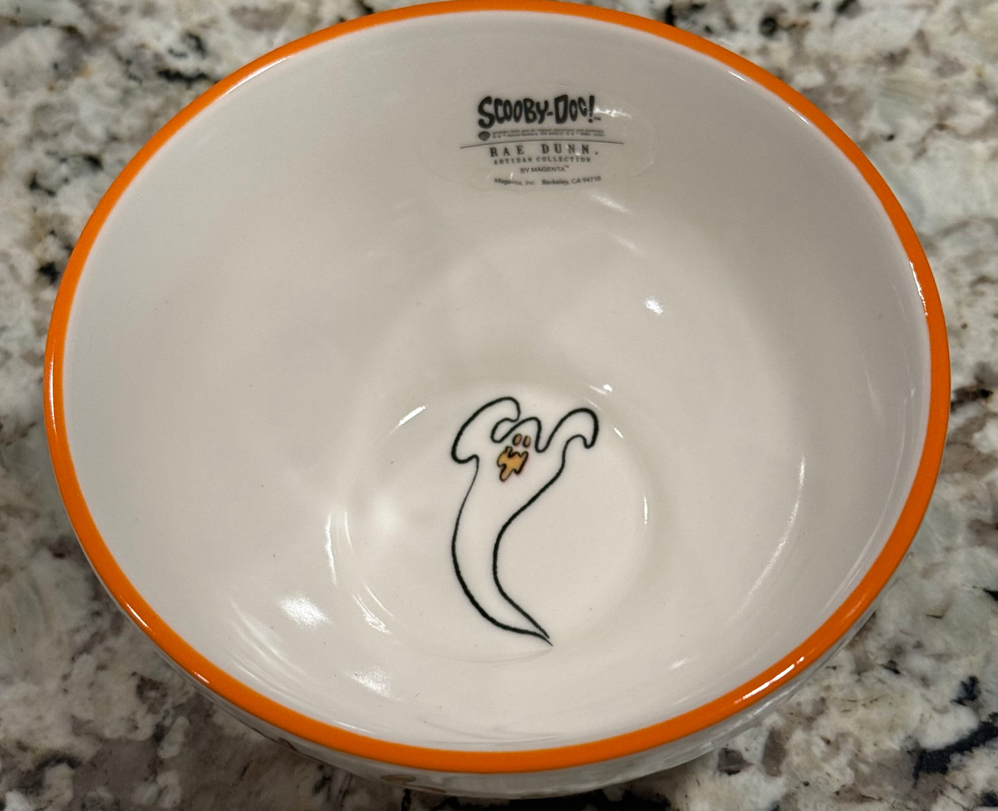 New Rae Dunn x Scooby Doo 2-piece ceramic bowl set SCOOBY SNACKS