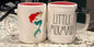 New Rae Dunn x LITTLE MERMAID white ceramic coffee mug