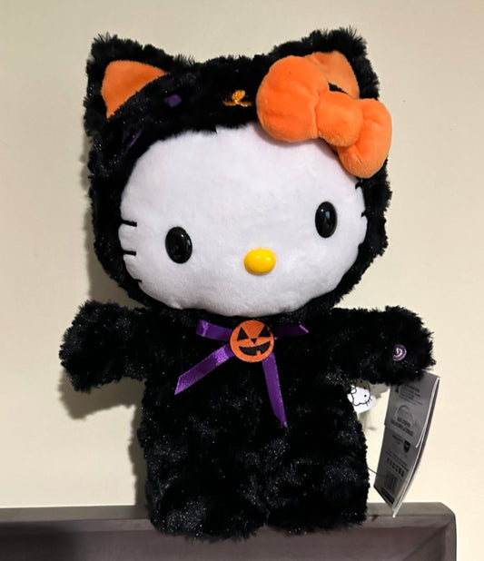 New Hello Kitty fur Black Cat Halloween side stepper