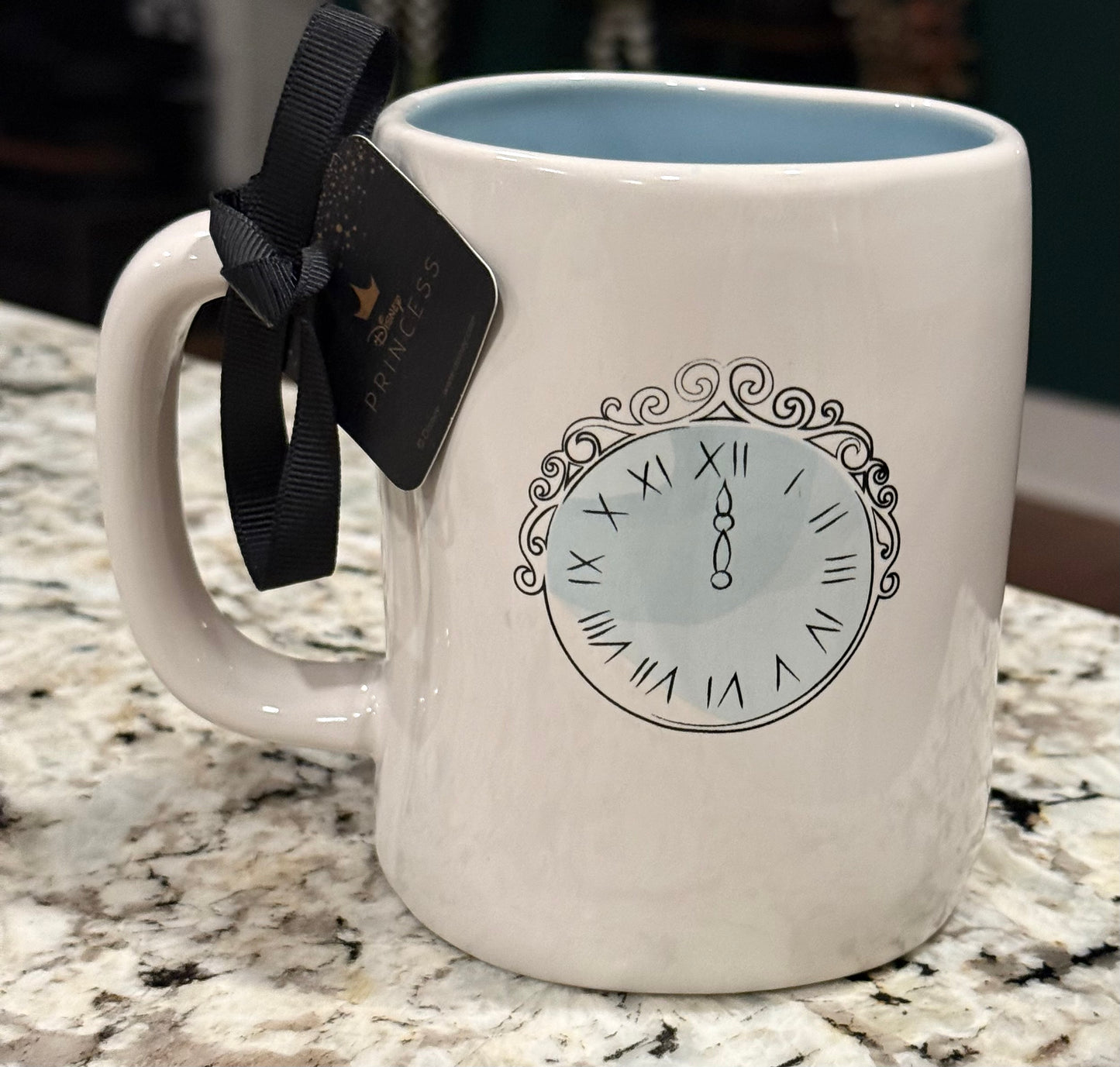 New Rae Dunn Disney’s Cinderella ceramic coffee mug UP ‘TIL MIDNIGHT