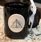 New Rae Dunn x Harry Potter ceramic coffee mug THE DEATHLY HALLOWS