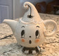 New Joanna Parker ceramic spider top teapot Halloween decor