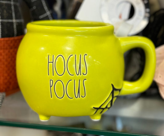 New Rae Dunn ceramic caldron coffee mug decor HOCUS POCUS